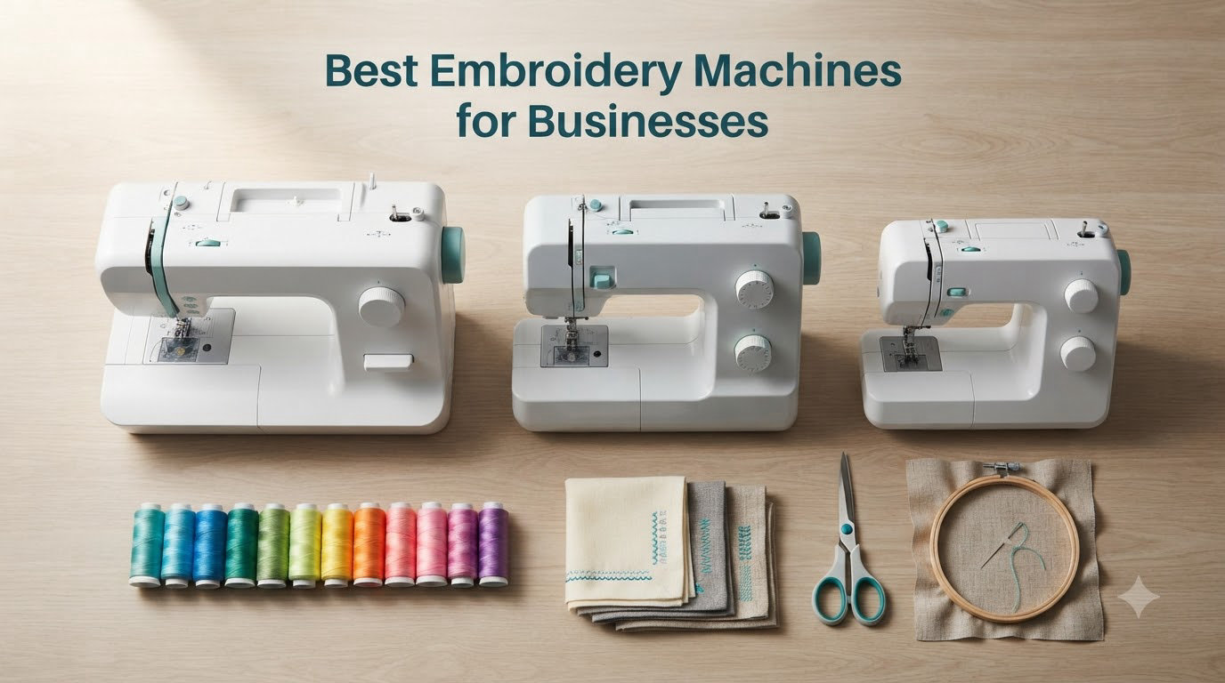 Best Embroidery Machines for Businesses