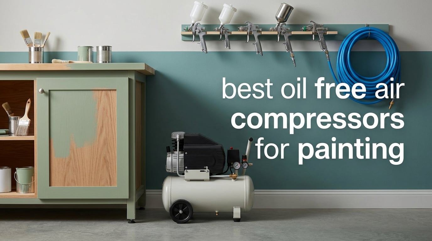 best oil free air compressors for painting
