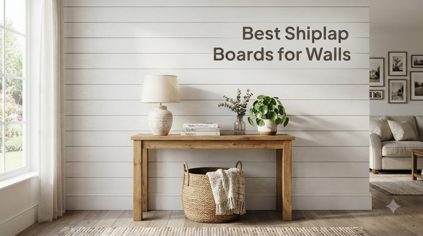 Best Shiplap Boards for Walls