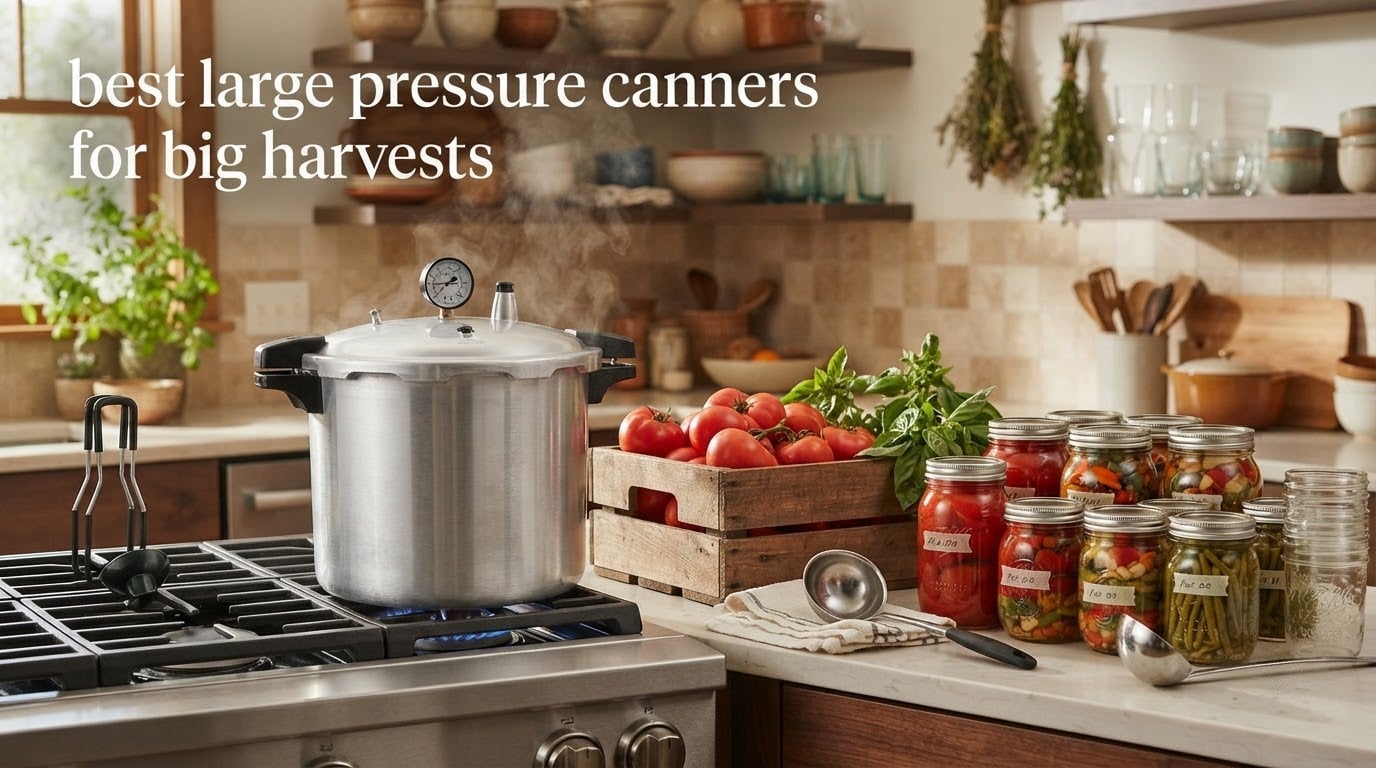 best large pressure canners for big harvests