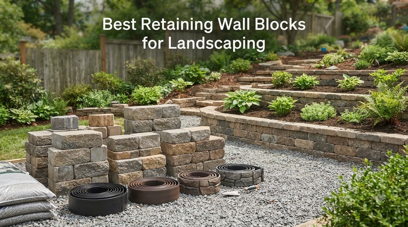 Best Retaining Wall Blocks for Landscaping