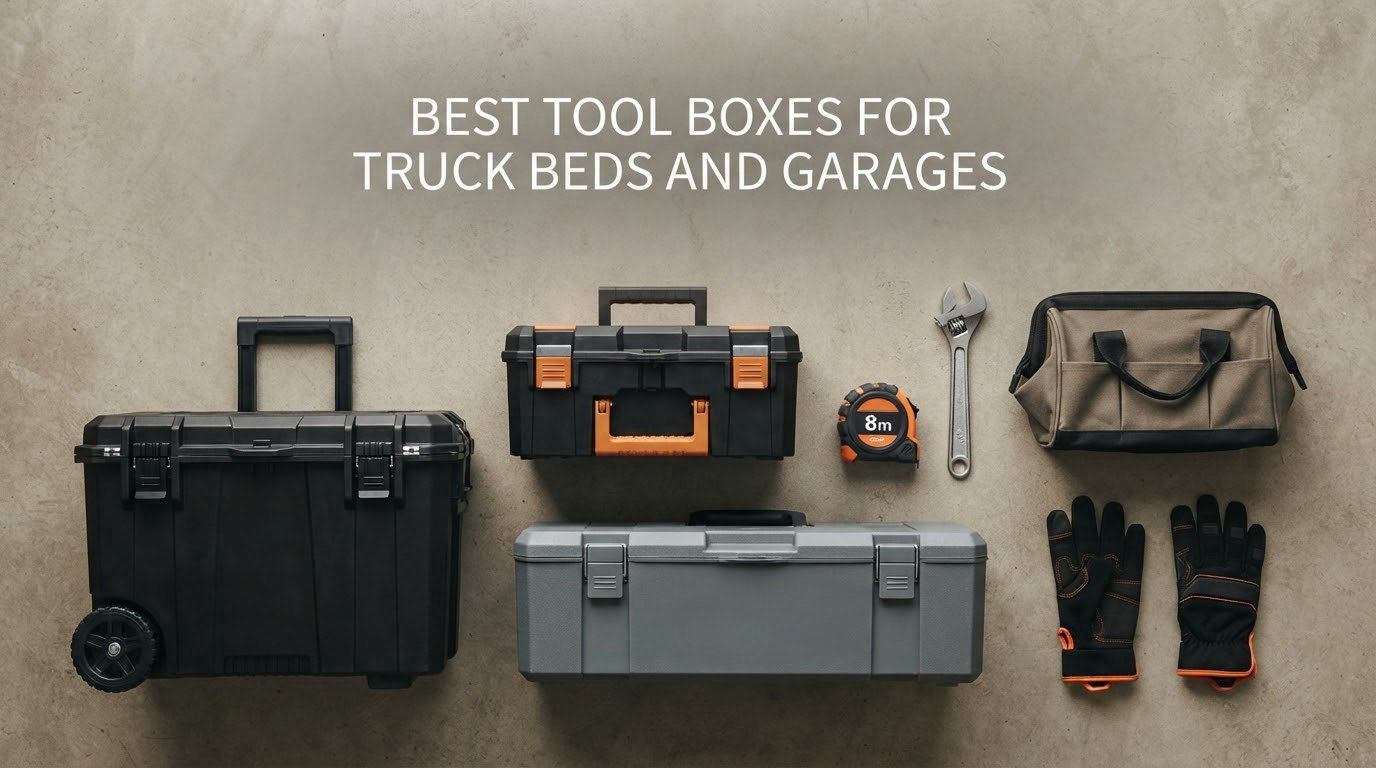 best tool boxes for truck beds and garages