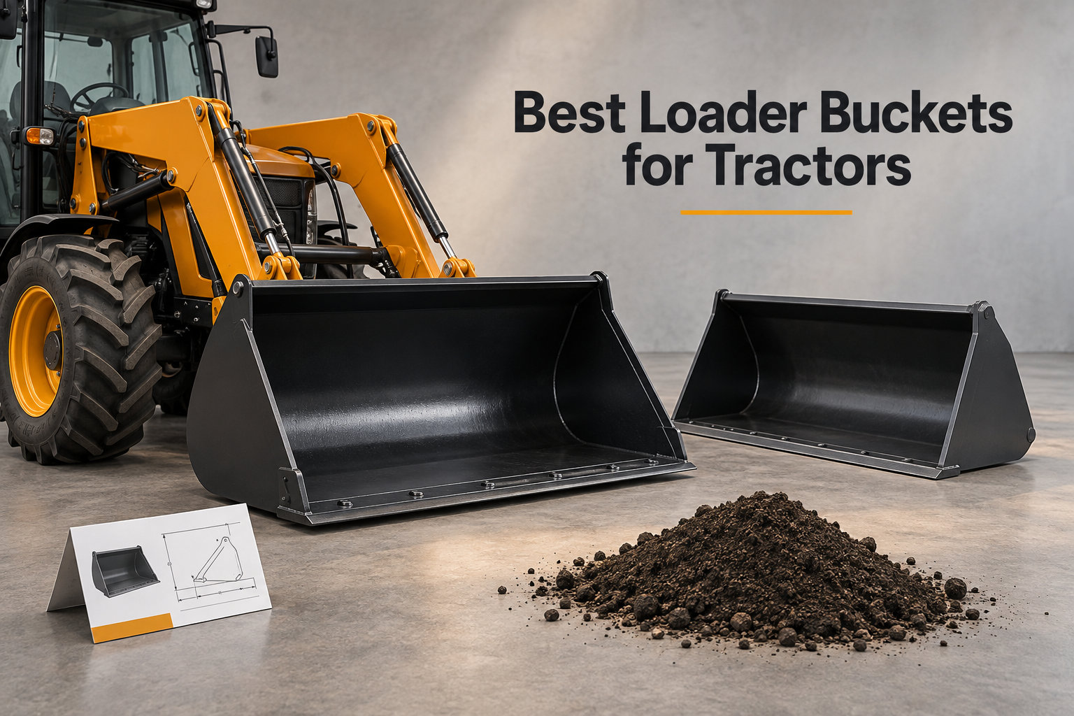 Best Loader Buckets for Tractors
