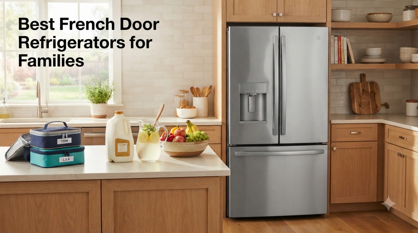 Best French Door Refrigerators for Families