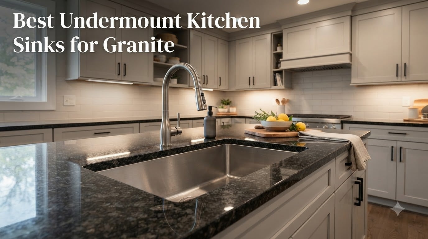Best Undermount Kitchen Sinks for Granite