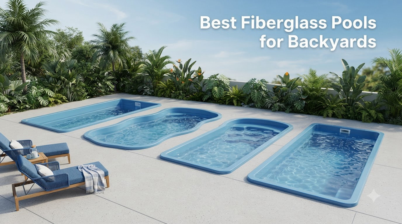 Best Fiberglass Pools for Backyards