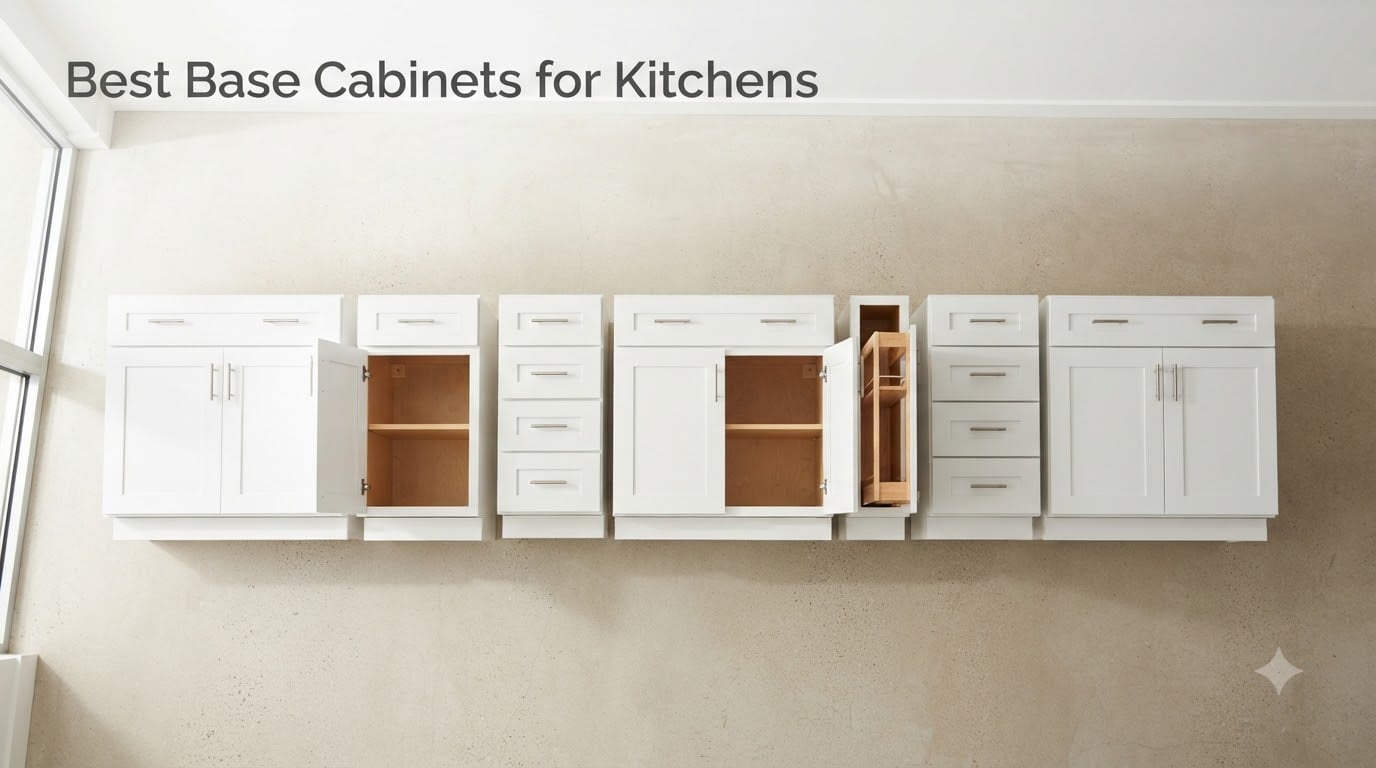 Best Base Cabinets for Kitchens