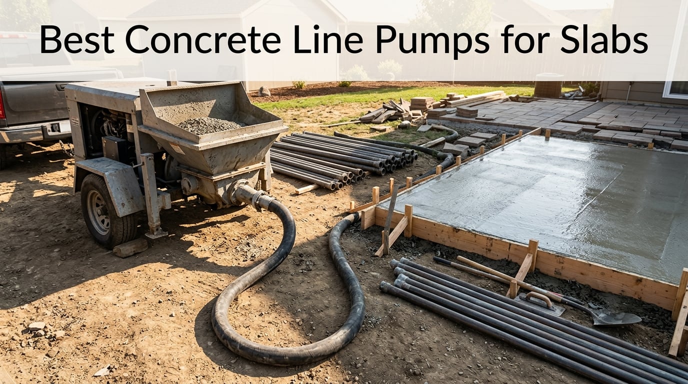 Best Concrete Line Pumps for Slabs