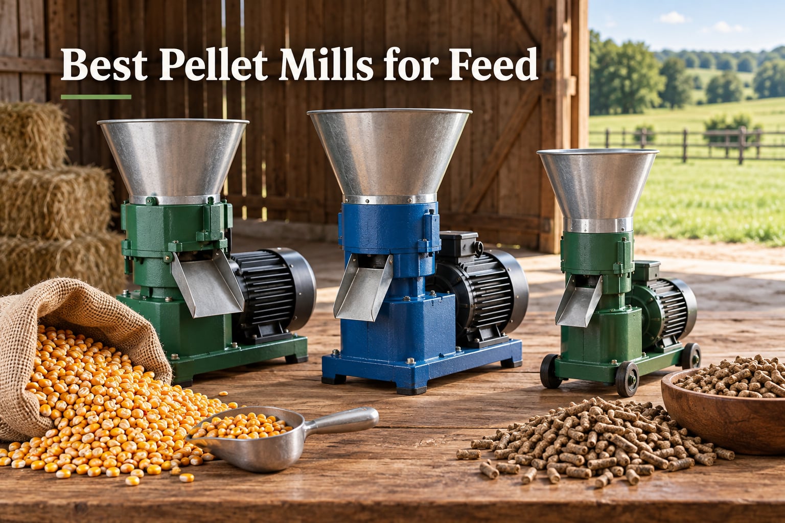 Best Pellet Mills for Feed