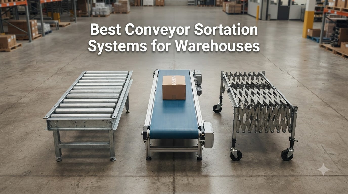 Best Conveyor Sortation Systems for Warehouses