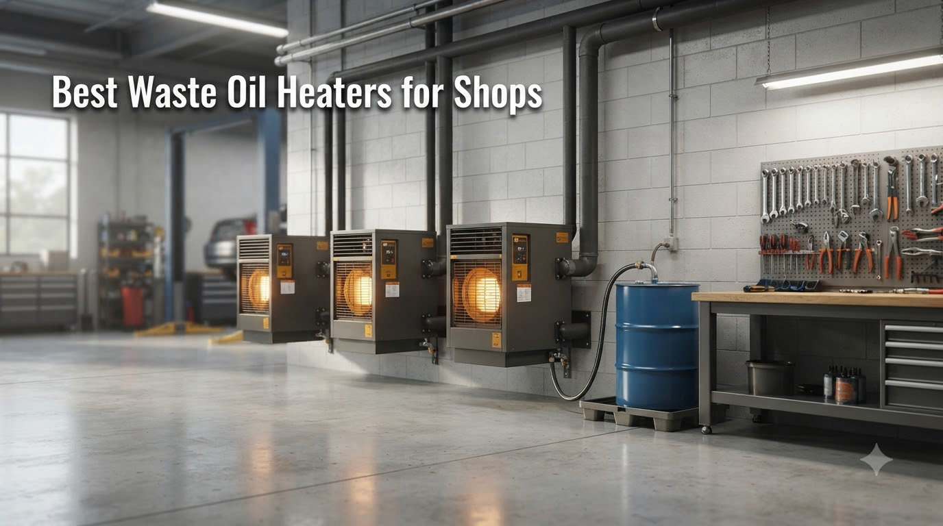 Best Waste Oil Heaters for Shops