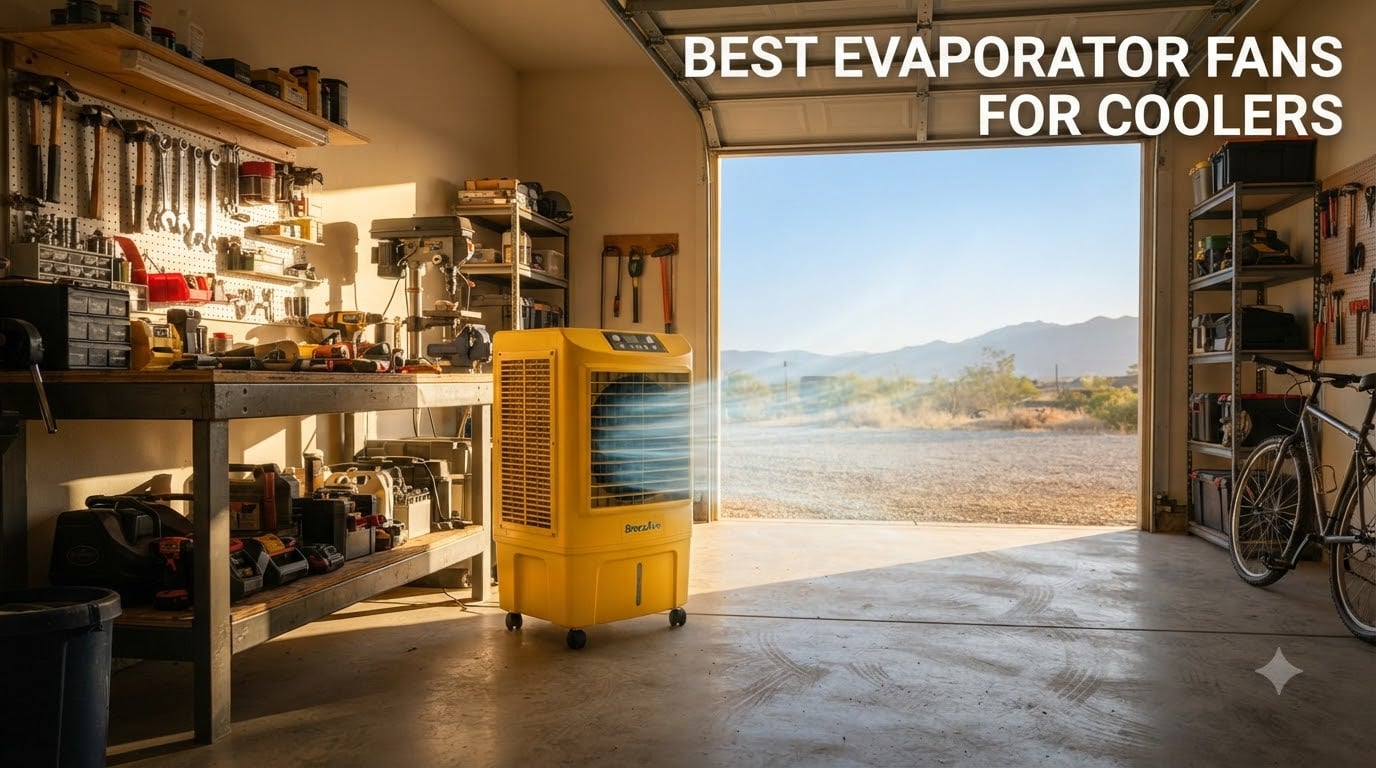Best Evaporator Fans for Coolers