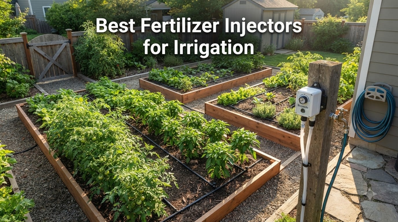 Best Fertilizer Injectors for Irrigation