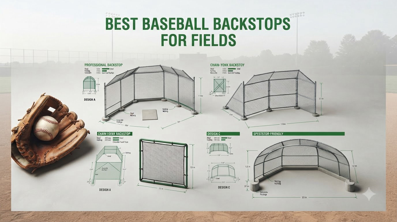 Best Baseball Backstops for Fields