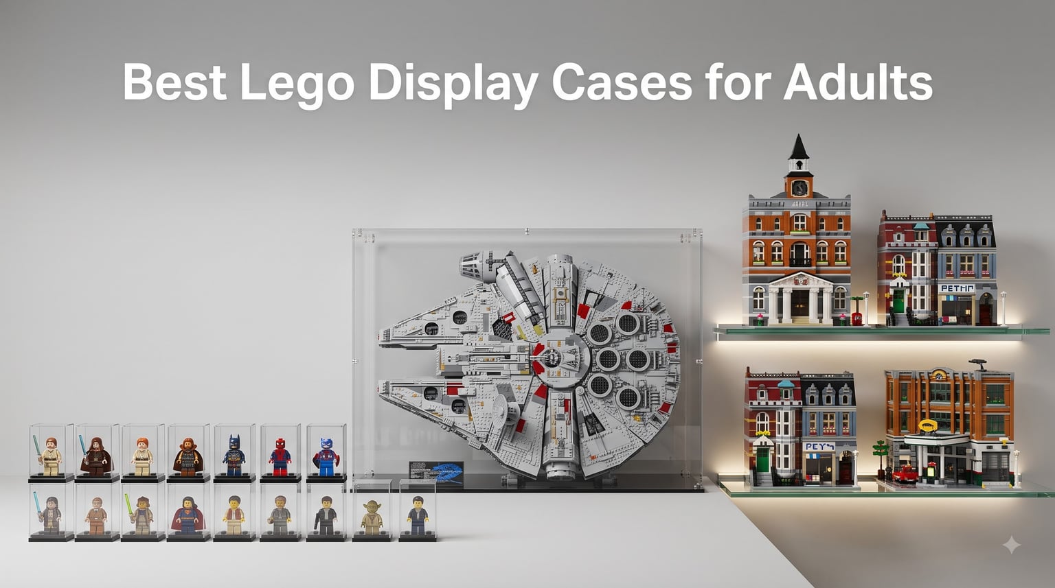 Best Lego Display Cases for Adults