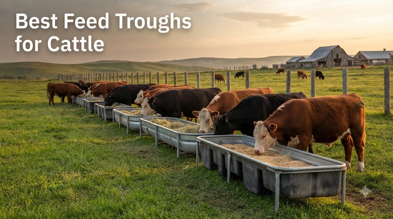 Best Feed Troughs for Cattle