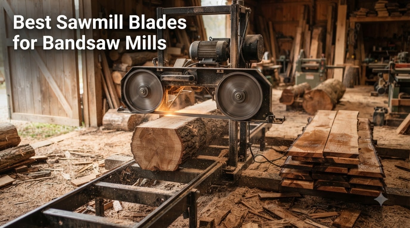 Best Sawmill Blades for Bandsaw Mills