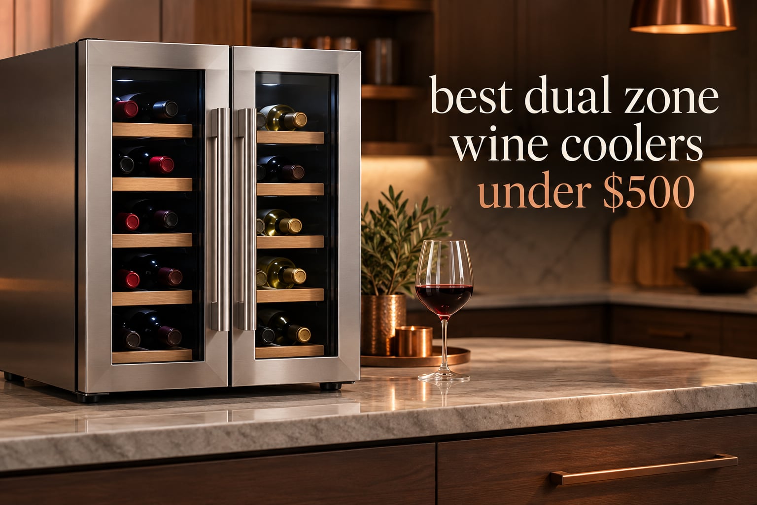 best dual zone wine coolers under $500