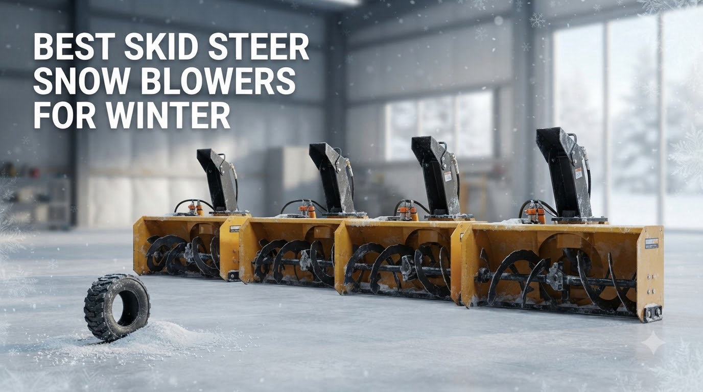 Best Skid Steer Snow Blowers for Winter