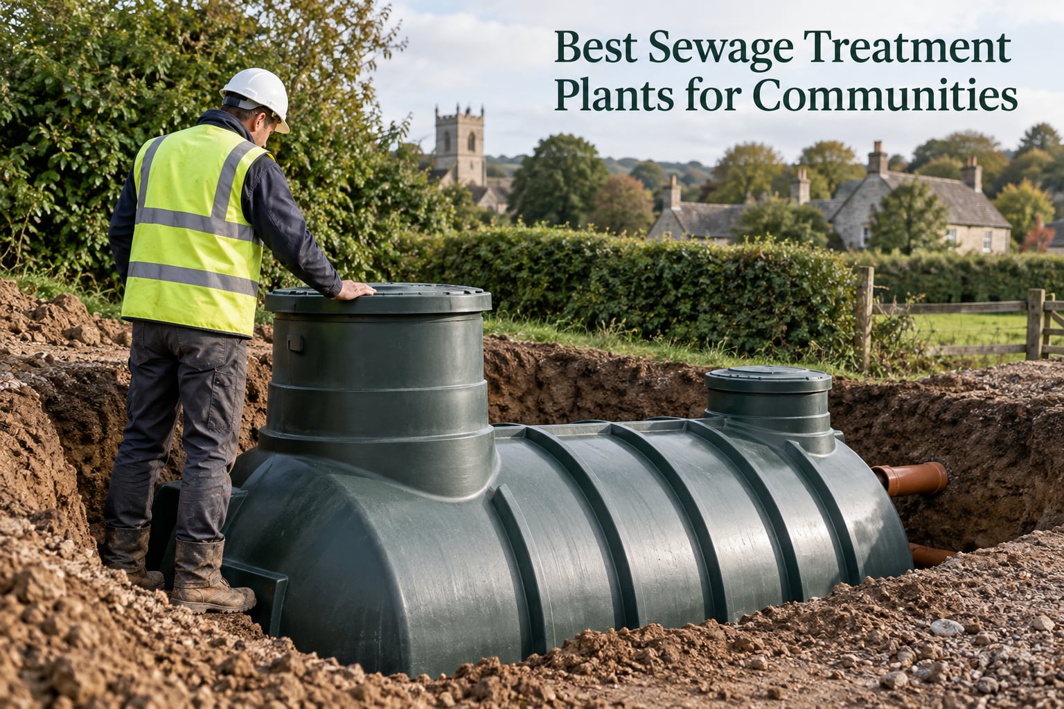 Best Sewage Treatment Plants for Communities