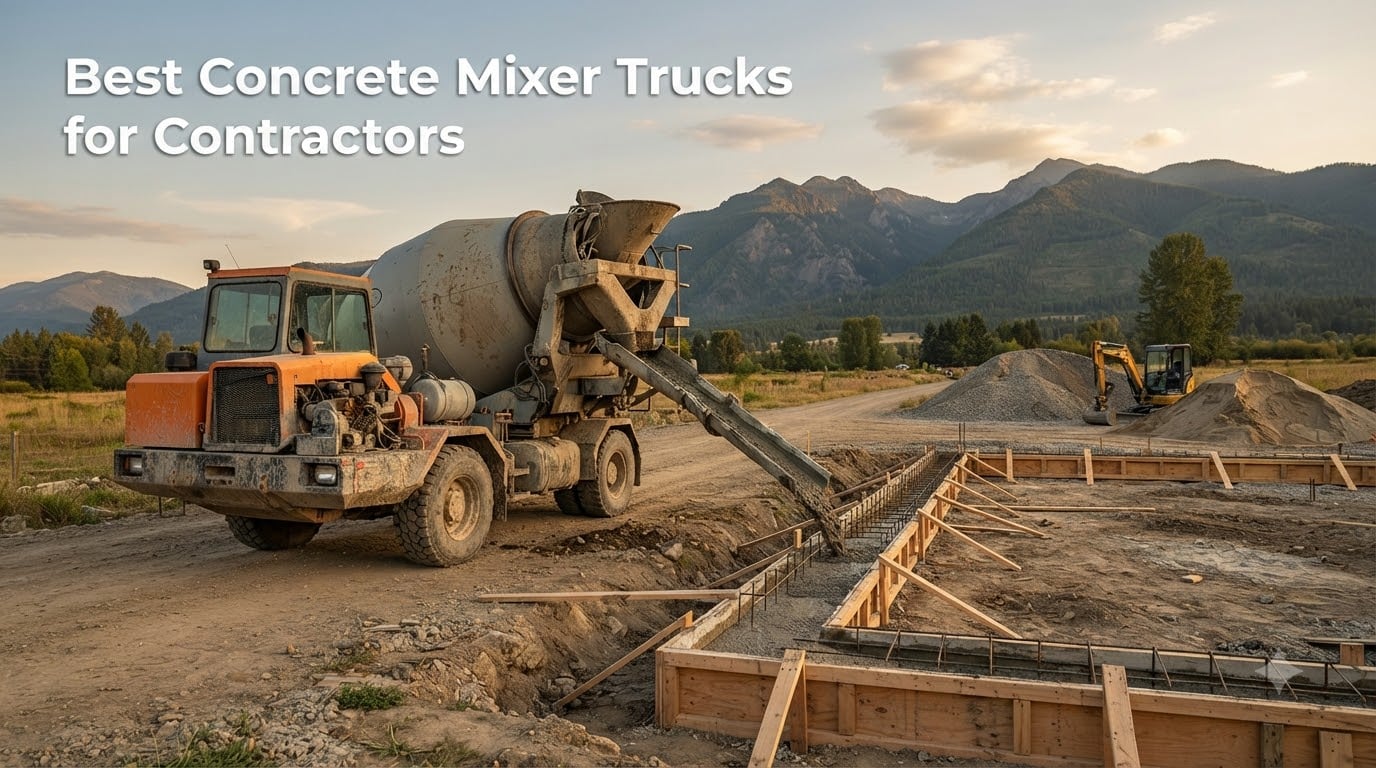 Best Concrete Mixer Trucks for Contractors