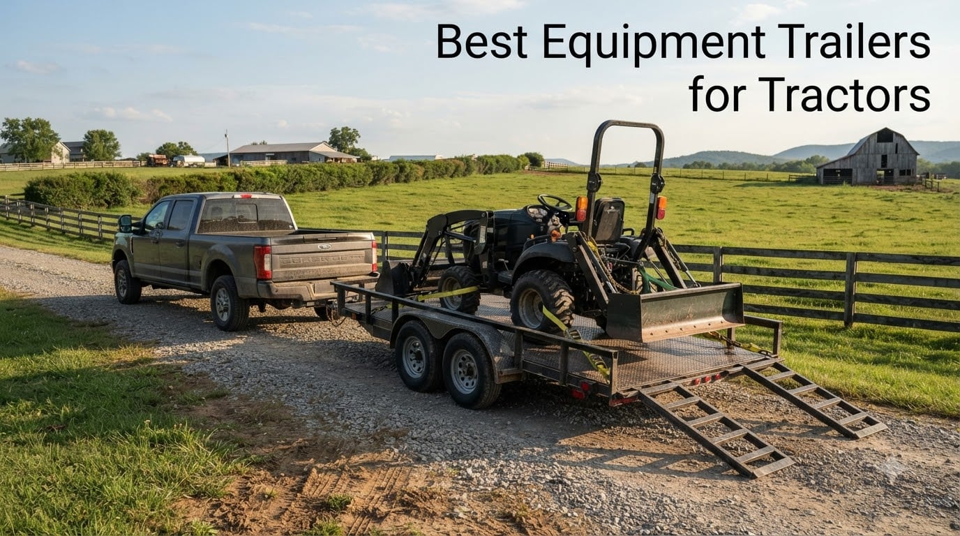 Best Equipment Trailers for Tractors
