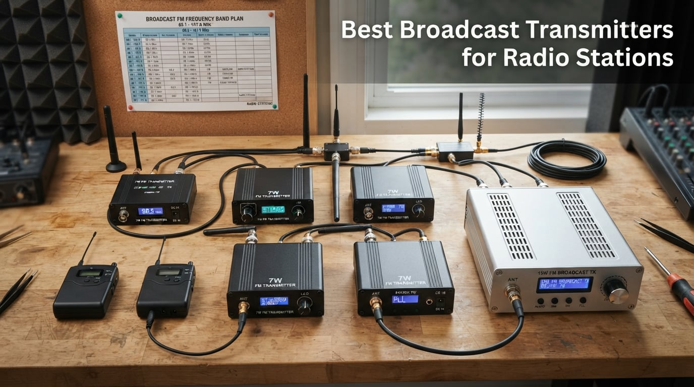 Best Broadcast Transmitters for Radio Stations