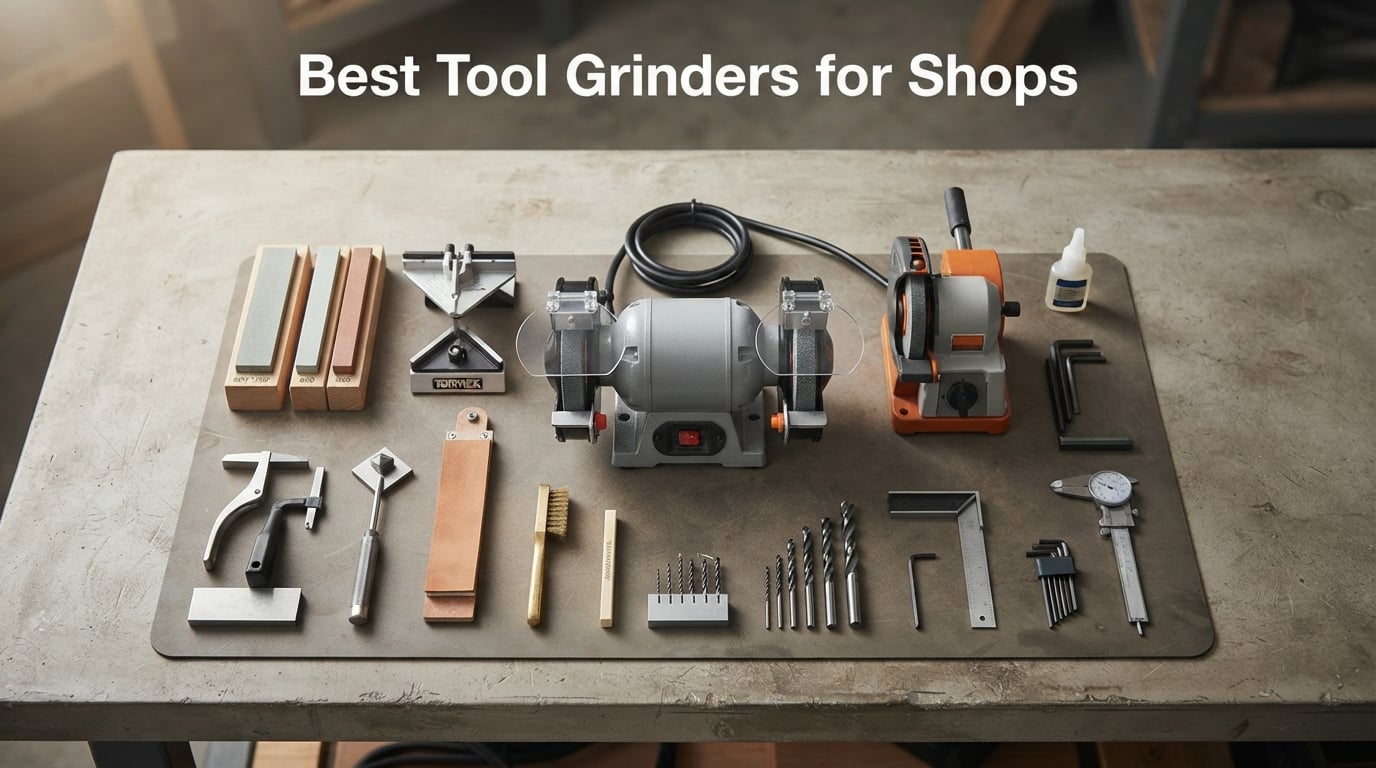 Best Tool Grinders for Shops
