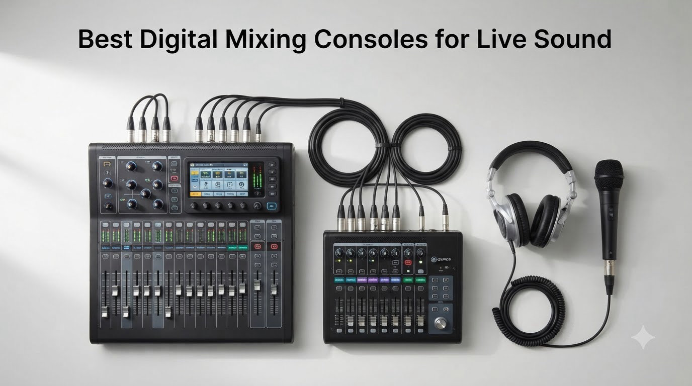Best Digital Mixing Consoles for Live Sound