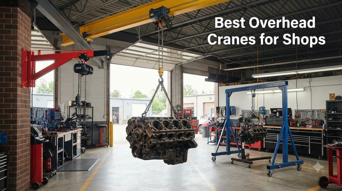 Best Overhead Cranes for Shops