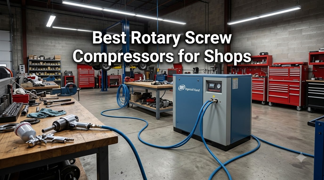 Best Rotary Screw Compressors for Shops