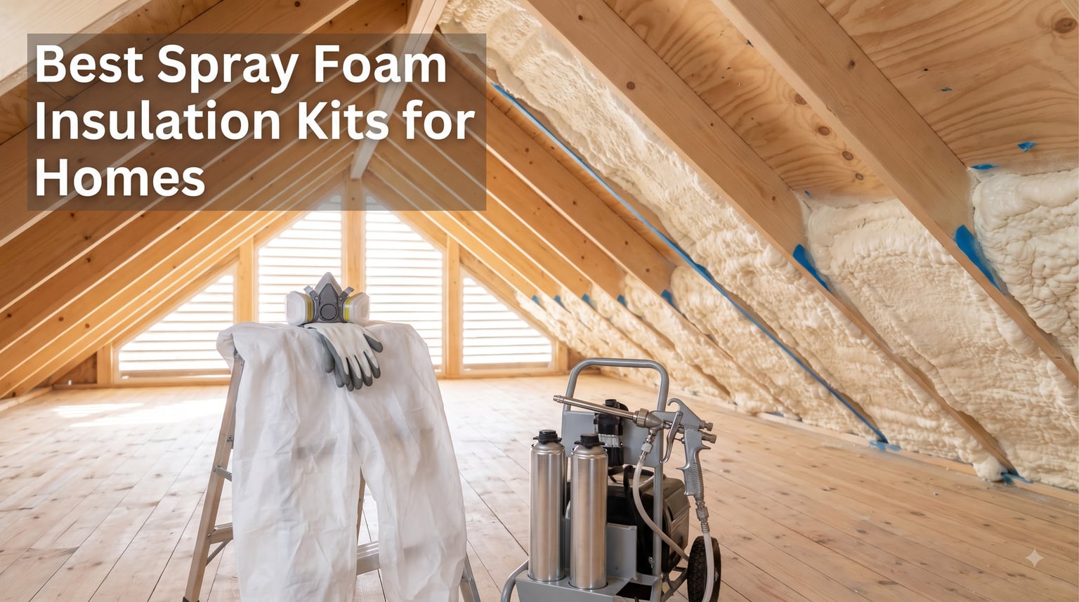 Best Spray Foam Insulation Kits for Homes