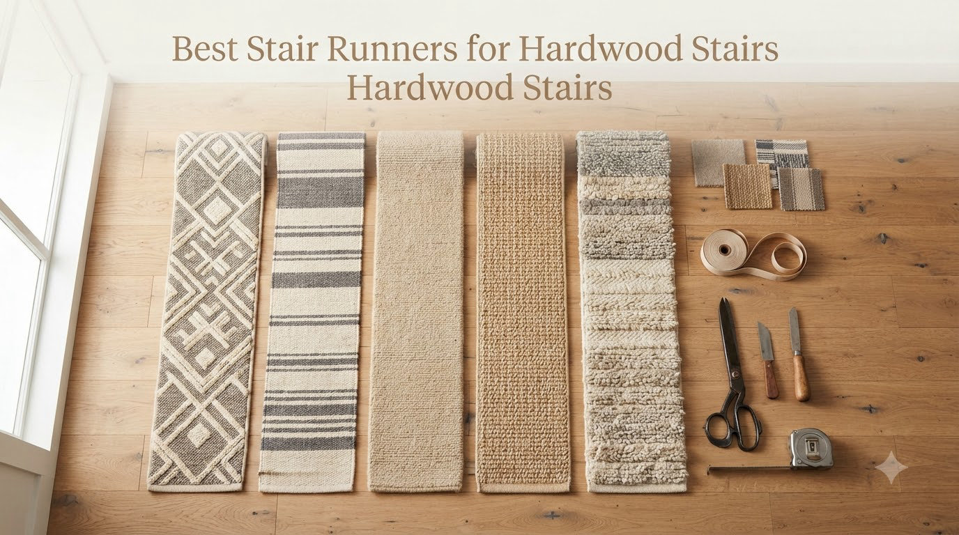 Best Stair Runners for Hardwood Stairs