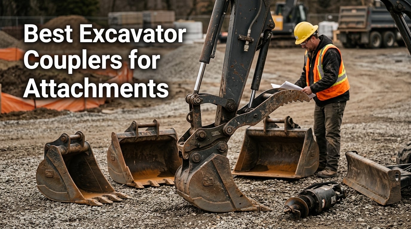 Best Excavator Couplers for Attachments