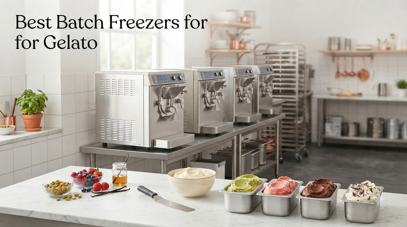 Best Batch Freezers for Gelato