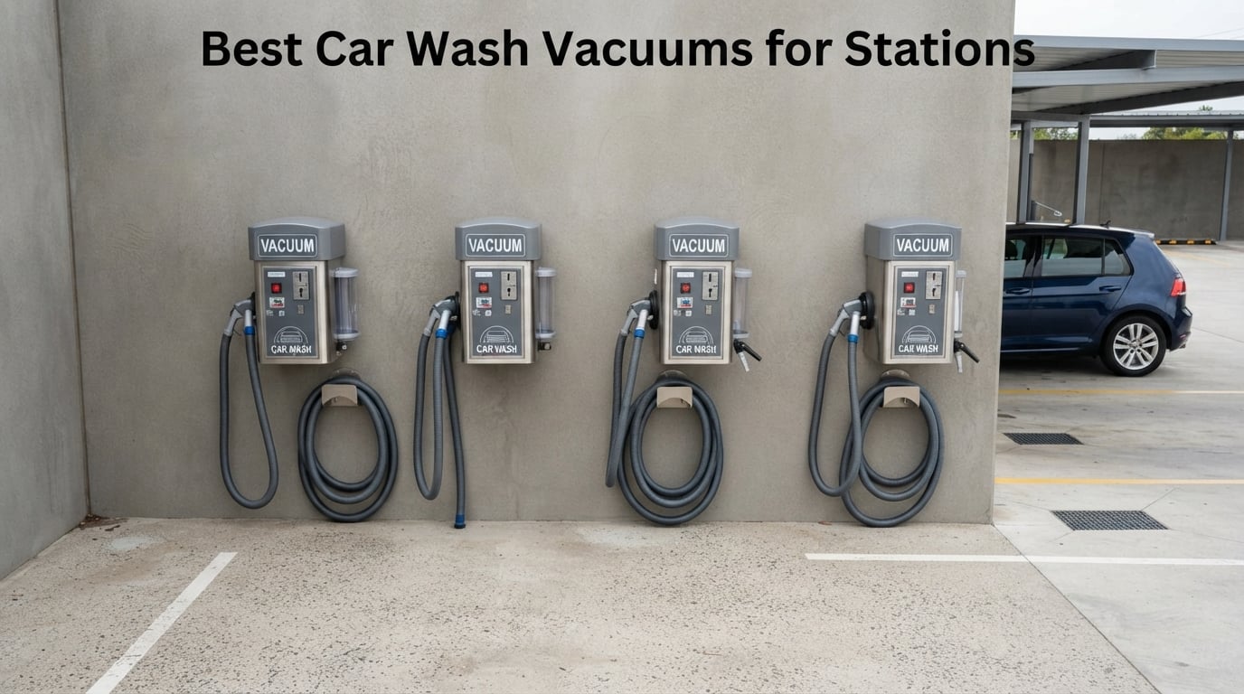 Best Car Wash Vacuums for Stations