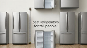 best refrigerators for tall people