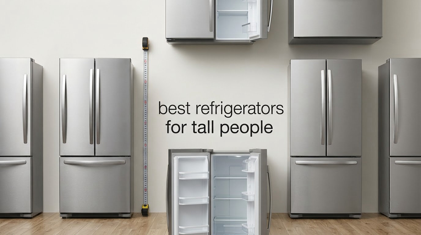 best refrigerators for tall people
