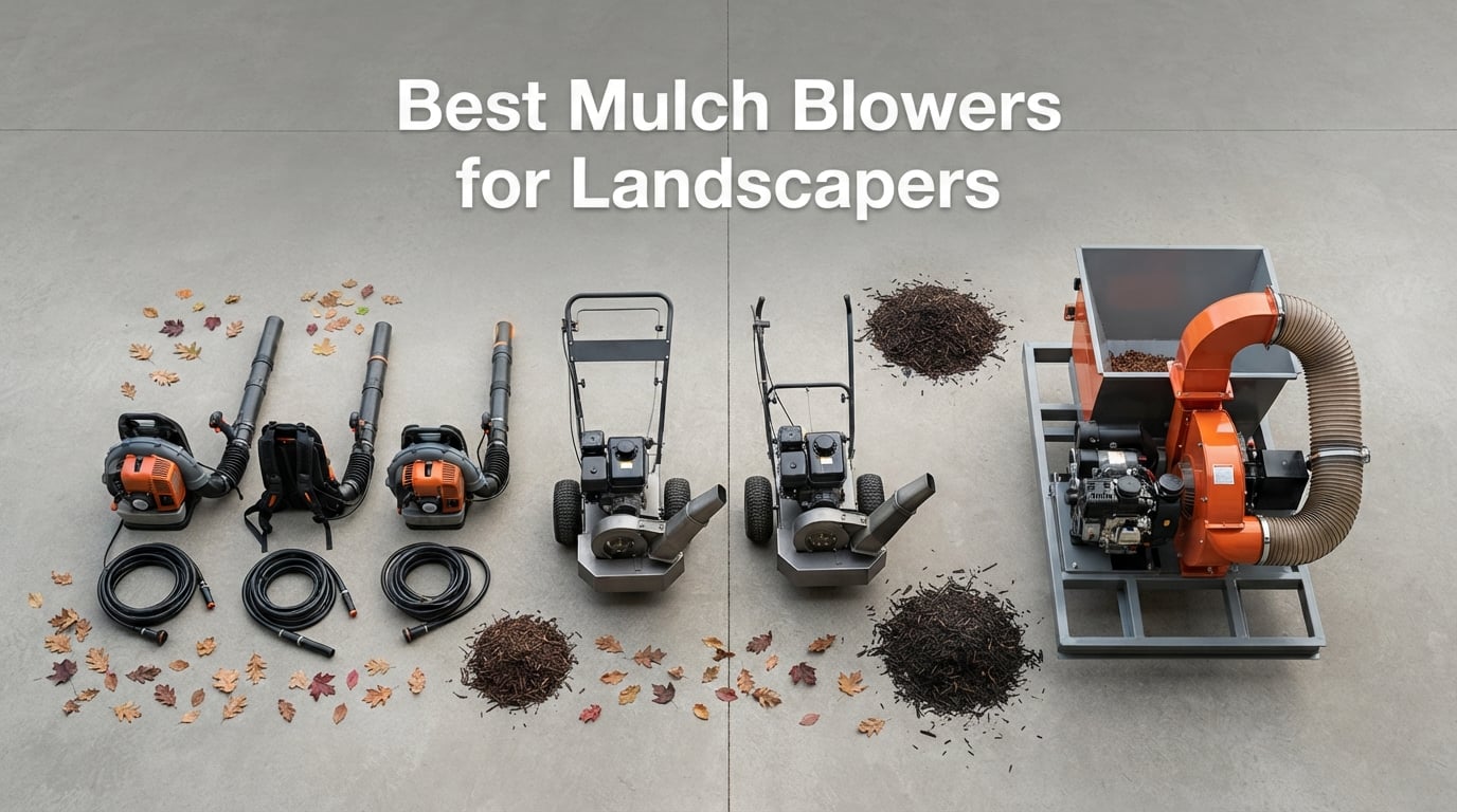 Best Mulch Blowers for Landscapers