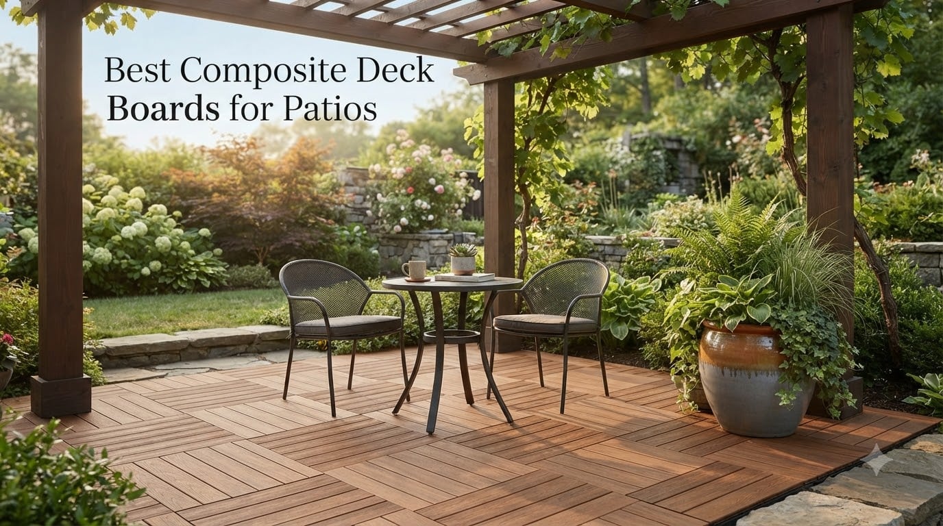 Best Composite Deck Boards for Patios