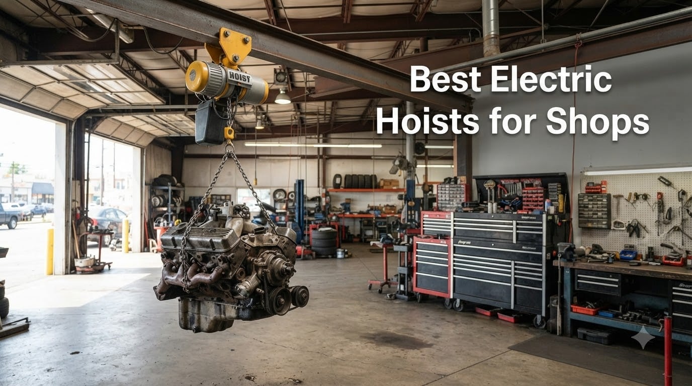 Best Electric Hoists for Shops