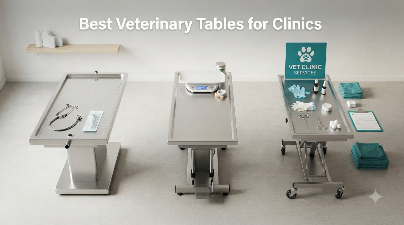 Best Veterinary Tables for Clinics