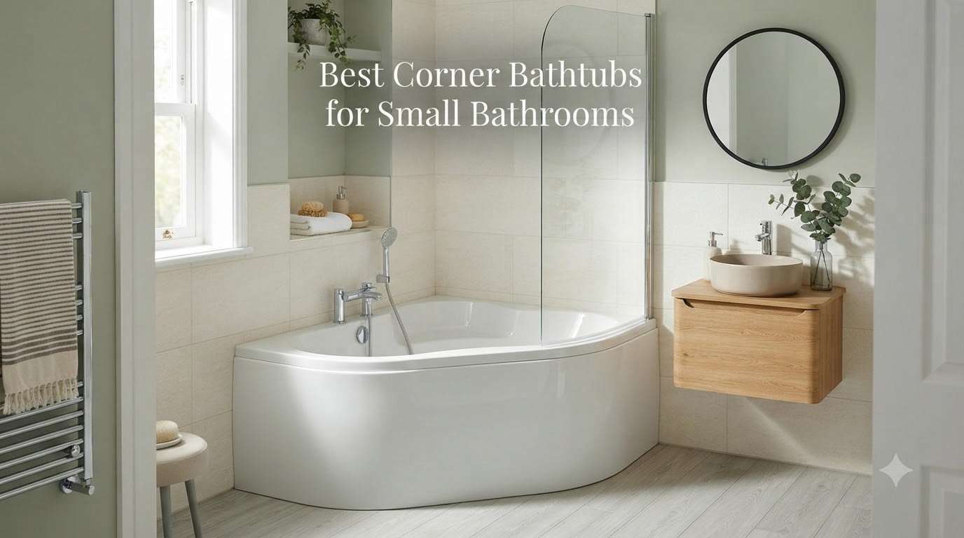 Best Corner Bathtubs for Small Bathrooms