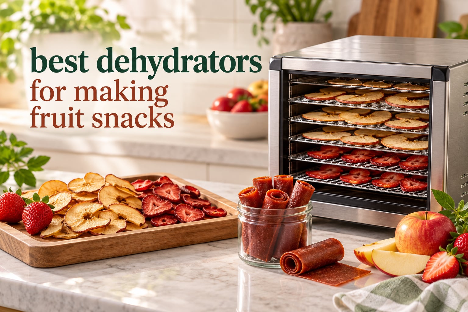 best dehydrators for making fruit snacks
