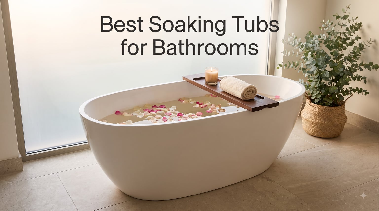 Best Soaking Tubs for Bathrooms