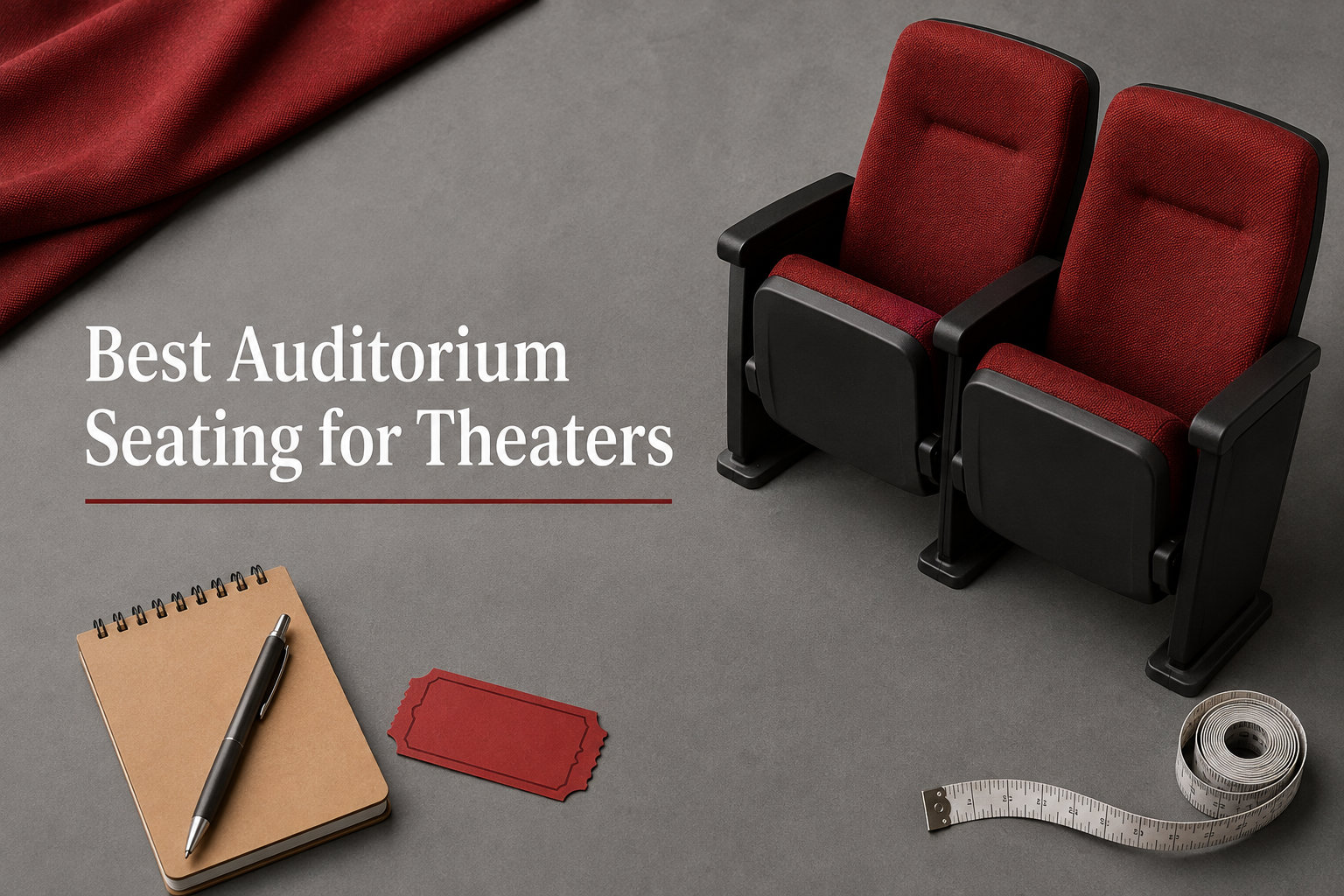 Best Auditorium Seating for Theaters