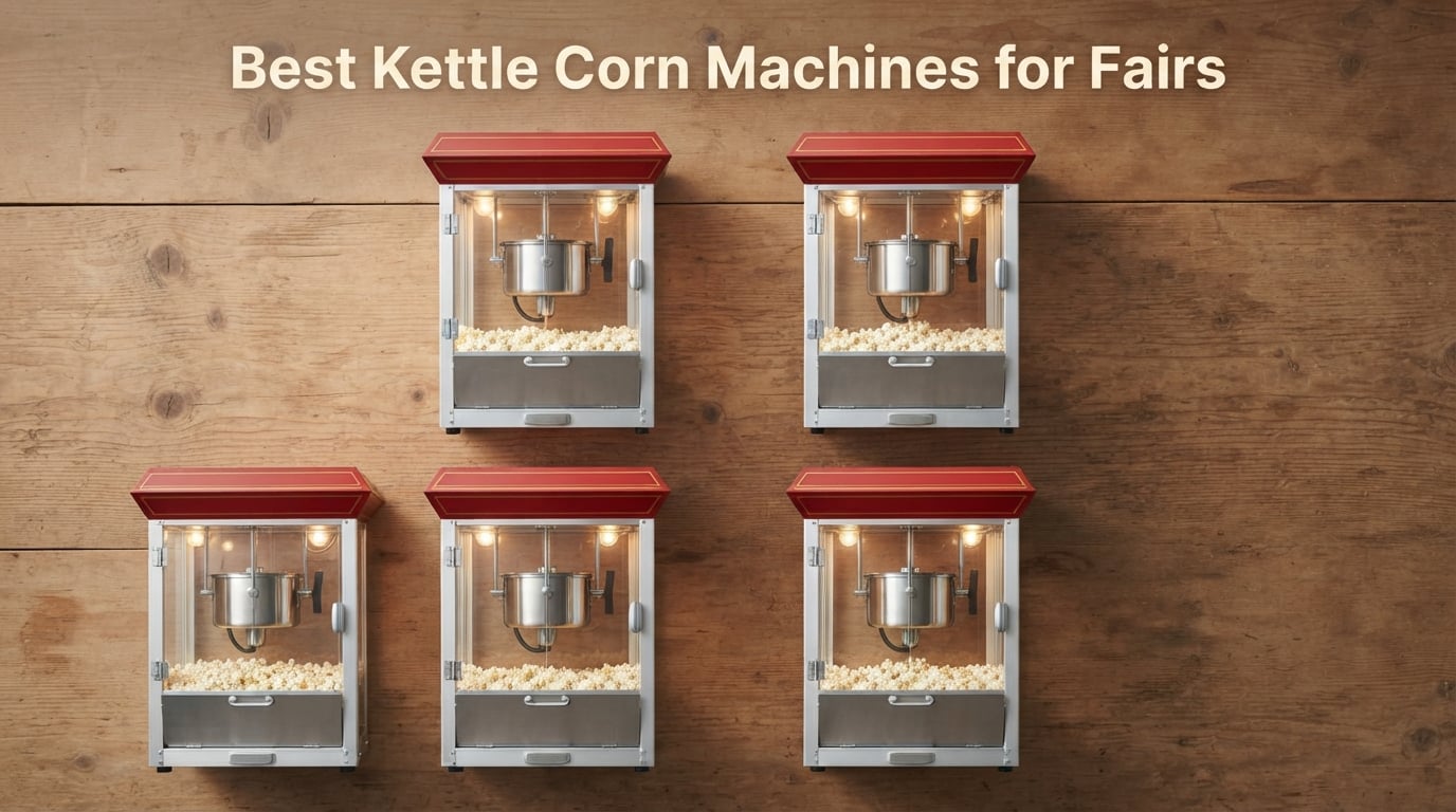 Best Kettle Corn Machines for Fairs