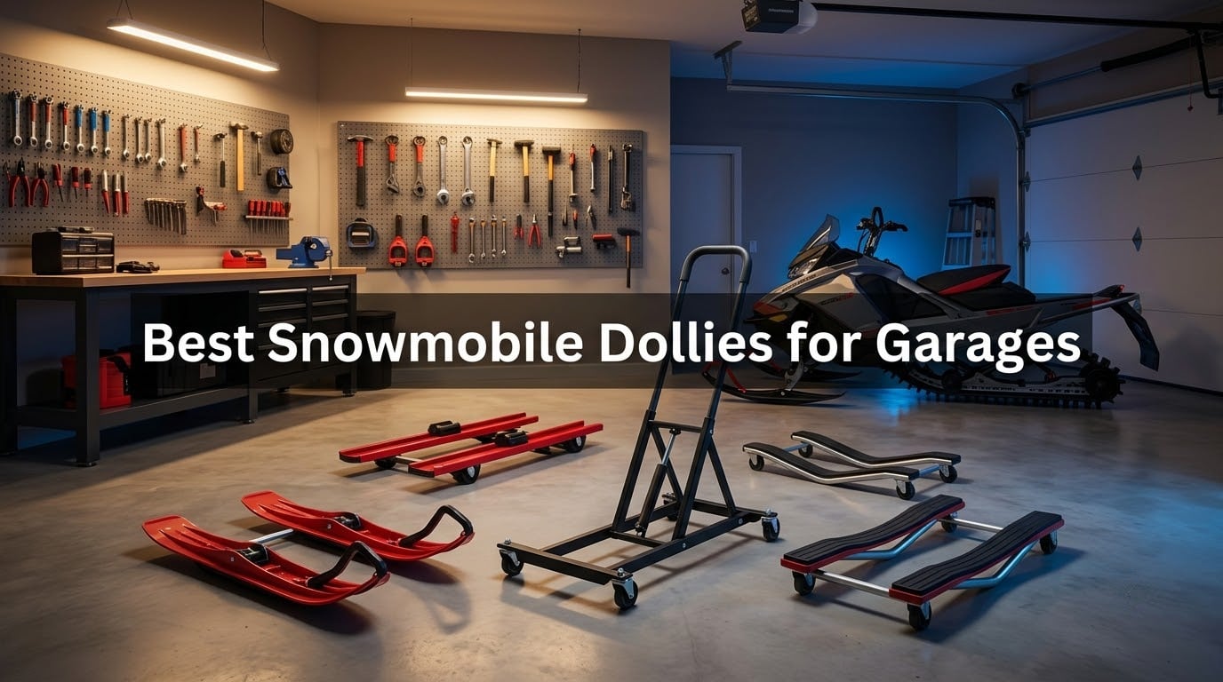 Best Snowmobile Dollies for Garages
