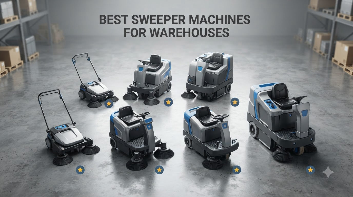 Best Sweeper Machines for Warehouses