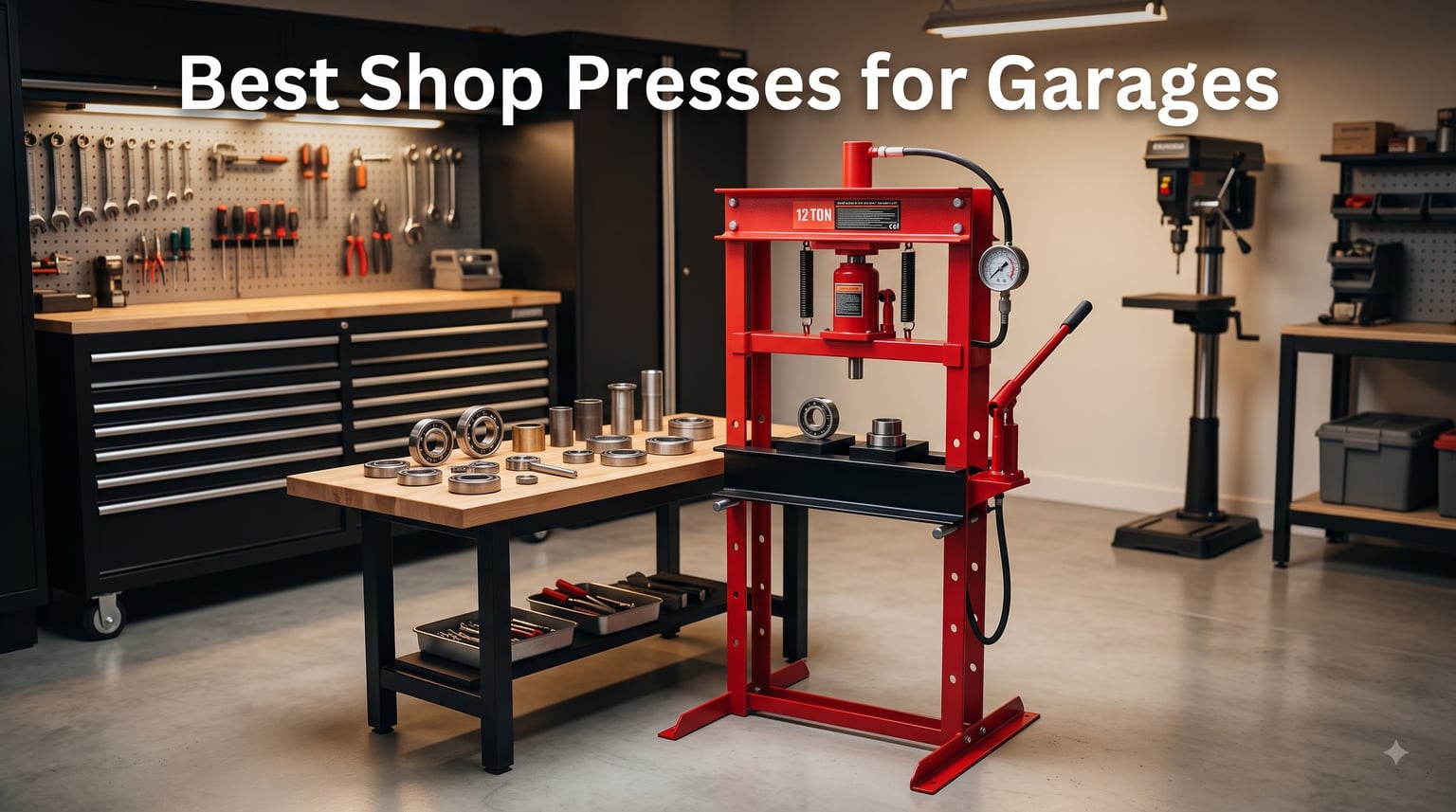 Best Shop Presses for Garages